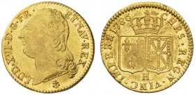  EUROPEAN COINS & MEDALS   FRANCE ROYALE   ROYAUME   Louis XVI, 1774-1793. Louis d'or à la tête nue 1786 H, La Rochelle. Fr. 475; Gad. 361. 7,61 g. OR...