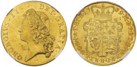  EUROPEAN COINS & MEDALS   GREAT BRITAIN   UNITED KINGDOM   George II, 1727-1760. 2 Guineas 1739, London. Fr. 337; Spink 3668. GOLD. Rare in this qual...