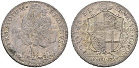  EUROPEAN COINS & MEDALS   ITALIA   BOLOGNA   Governo Popolare, 1796-1797. Scudo da 10 Paoli 1796. Dav. 1359; K./M. 339; Varesi 58/1. 28,81 g. Splendi...