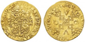  EUROPEAN COINS & MEDALS   ITALIA   MANTOVA   Guglielmo Gonzaga, 1550-1587. Scudo d'oro del sole s.d. GVILIEL DVX MANT III MAR MONT F. Stemma coronato...