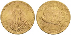  COINS & MEDALS FROM OVERSEAS   USA   SAINT GAUDENS TWENTY DOLLARS (1907-1933)   20 Dollars 1923, Philadelphia. Fr. 185; K./M. 131. 33,46 g. GOLD. Unc...