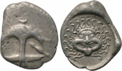 THRACE. Apollonia Pontika. Drachm (Late 5th-4th centuries BC).