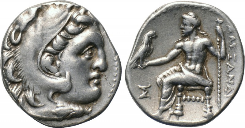 KINGS OF MACEDON. Alexander III 'the Great' (336-323 BC). Drachm. Teos. 

Obv:...