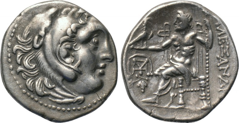 KINGS OF MACEDON. Alexander III 'the Great' (336-323 BC). Drachm. Chios. 

Obv...