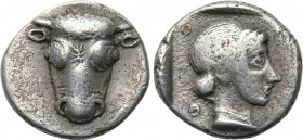 PHOKIS. Federal Coinage. Triobol or Hemidrachm (Circa 445-420 BC).
