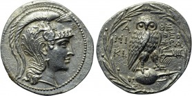 ATTICA. Athens. Tetradrachm (137-136 BC). New Style coinage. .