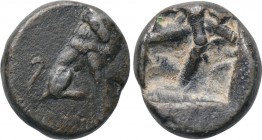 ASIA MINOR. Uncertain. Diobol (Circa 4th century BC).