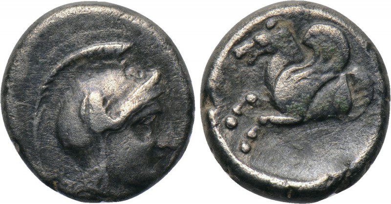 MYSIA. Adramytion. Orontes (Satrap of Mysia, circa 357-352 BC). 1/4 Siglos or Di...