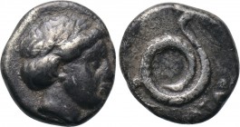 MYSIA. Atarneos. Hemidrachm (Circa 350-300 BC).