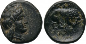 MYSIA. Plakia. Ae (4th century BC).