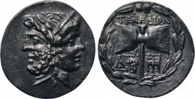 TROAS. Tenedos. Drachm (Circa 160-70 BC).