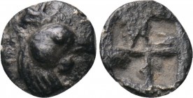 AEOLIS. Kyme. Hemiobol (Circa 480-450 BC).