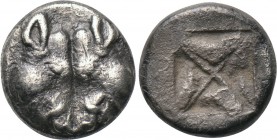 LESBOS. Uncertain. 1/4 Stater (Circa 550-480 BC).