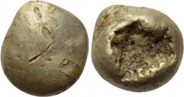 IONIA. Uncertain. EL 1/12 Stater (6th century BC).