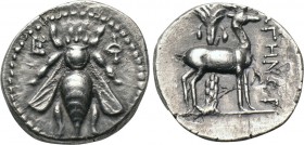 IONIA. Ephesos. Drachm (Circa 202-150 BC). Agenor, magistrate.