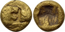 KINGS OF LYDIA. Kroisos (Circa 564/53-550/39 BC). GOLD 1/12 Stater. Sardes.