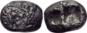 KINGS OF LYDIA. Kroisos (Circa 564/53-550/39 BC). Siglos or 1/2 Stater. Sardes.