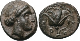 CARIA. Rhodes. Ae (404-circa 385 BC).