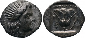 CARIA. Rhodes. Drachm (Circa 166-88 BC). Aristobulos, magistrate.