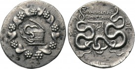 PHRYGIA. Laodikeia. Cistophor (Circa 133/88-67 BC). Hermogenes, son of Olympiodoros, magistrate.