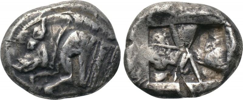 DYNASTS OF LYCIA. Uncertain Dynast (Circa 520-460 BC). Stater. 

Obv: Forepart...