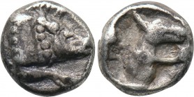 DYNASTS OF LYCIA. Uncertain Dynast (Circa 480/70-430 BC). Hemiobol.