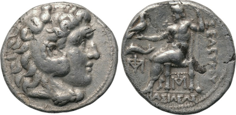 SELEUKID KINGDOM. Antiochos I Soter (281-261 BC). Tetradrachm. Laodikeia. Alexan...