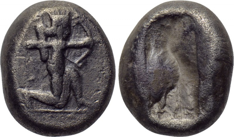 ACHAEMENID EMPIRE. Time of Darios I to Xerxes I (505-480 BC). Siglos. Sardeis. ...