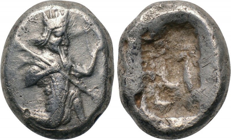 ACHAEMENID EMPIRE. Time of Darios I to Xerxes II (485-420 BC). Siglos. Sardes. ...