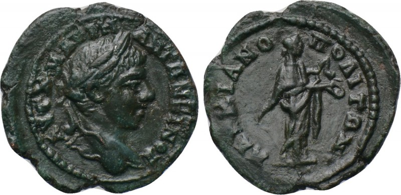 MOESIA INFERIOR. Marcianopolis. Elagabalus (218-222). Ae. 

Obv: AVT K M AVPH ...