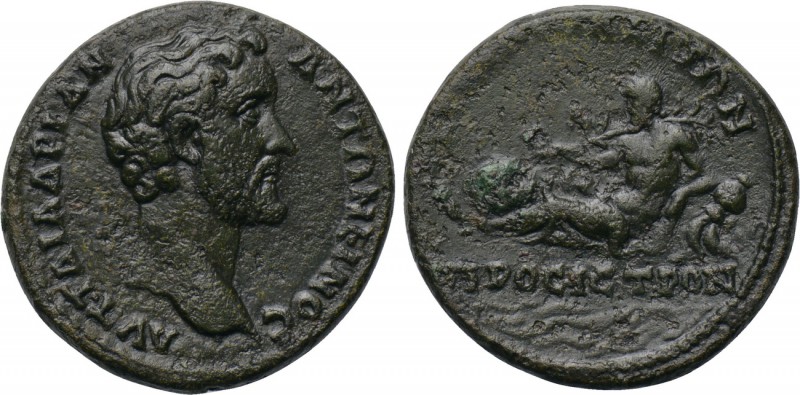 MOESIA INFERIOR. Nicopolis ad Istrum. Antoninus Pius (138-161). Ae. 

Obv: ΑVΤ...