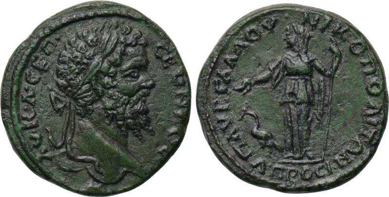 MOESIA INFERIOR. Nicopolis ad Istrum. Septimius Severus (193-211). Ae. Aurelius ...