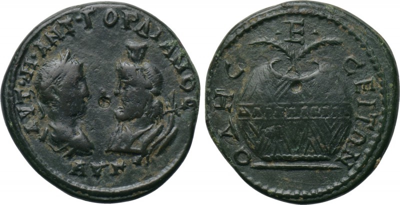 MOESIA INFERIOR. Odessus. Gordian III (238-244). Pentassarion. 

Obv: AVT M AN...