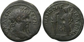 THRACE. Anchialus. Septimius Severus (193-211). Tetrassarion.