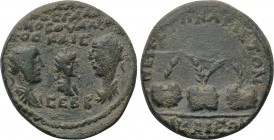 BITHYNIA. Nicaea. Valerian I with Gallienus and Valerian II (253-260). Ae.