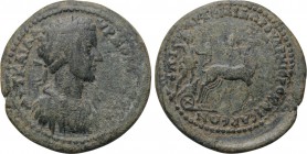LYDIA. Hierocaesarea. Commodus (177-192). Ae/ Ail. Artemidoros, archon.