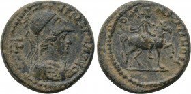 LYDIA. Tomara. Pseudo-autonomous. Time of Antoninus Pius (138-161). Ae. Hermogenes Dionysiou, strategos.