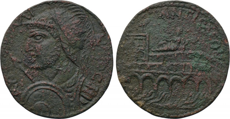 CARIA. Antiochia ad Maeandrum. Gallienus (253-268). Ae. 

Obv: AVT K Π ΓAΛΛIHN...