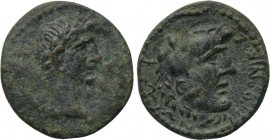 CARIA. Cos. Augustus (27 BC-14 AD). Ae. Nikagoras Da, magistrate.