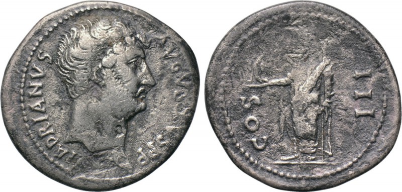 PHRYGIA. Aezani. Hadrian (117-138). Cistophorus. 

Obv: HADRIANVS AVGVSTVS P P...