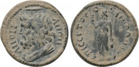 PHRYGIA. Amorium. Pseudo-autonomous. Time of Antoninus Pius (138-161). Ae. Sertor. Antonios, magistrate.