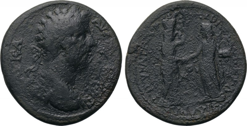 PHRYGIA. Cibyra. Marcus Aurelius (161-180). Medallion. Kl. Philokles, magistrate...
