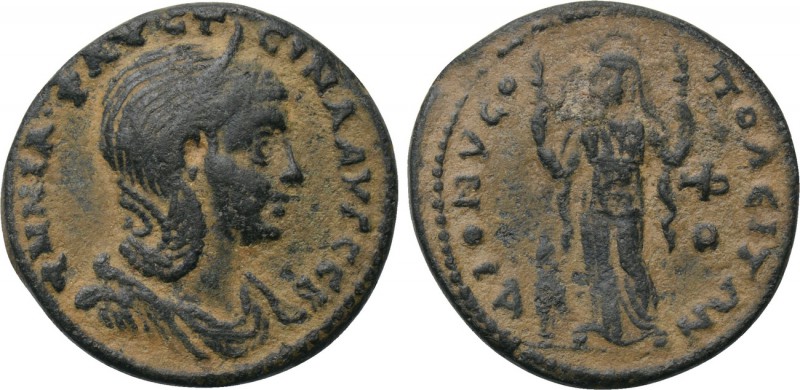 PHRYGIA. Dionysopolis. Annia Faustina (Augusta, 221). Ae. 

Obv: ANNIA ΦAVCTЄI...