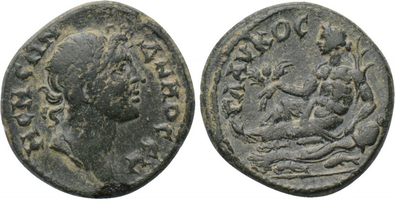 PHRYGIA. Eumeneia. Pseudo-autonomous. Time of Septimius Severus (193-211). Ae. ...