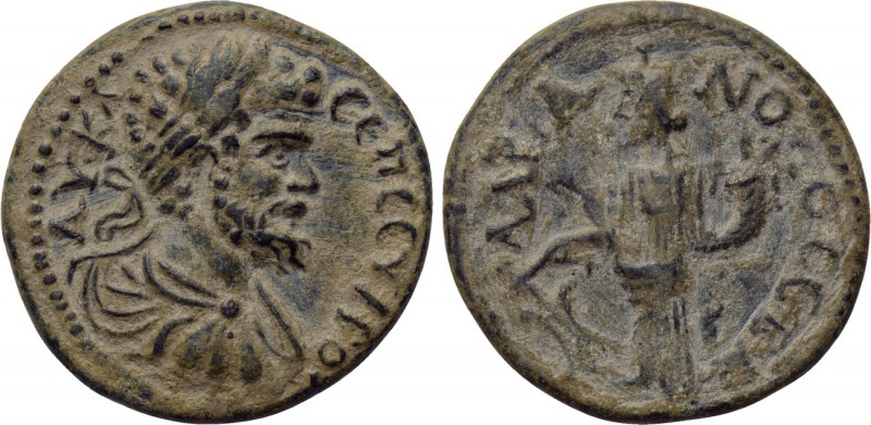 PHRYGIA. Hadrianopolis-Sebaste. Septimius Severus (193-211). Ae. 

Obv: AY KΛ ...