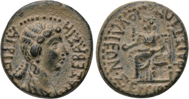 PHRYGIA. Julia. Agrippina II (Augusta, 50-59). Ae. Sergios Hephaistion, magistra...