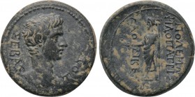 PHRYGIA. Laodicea ad Lycum. Augustus (27 BC-14 AD). Ae. Anto Polemon Philopatris, magistrate.