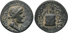 PHRYGIA. Laodicea ad Lycum. Pseudo-autonomous. Time of Tiberius (14-37). Ae. Pythes, son of Pythes, magistrate.
