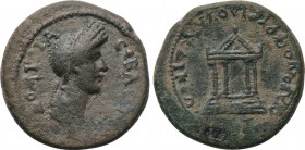 PHRYGIA. Laodicea ad Lycum. Domitia (Augusta, 82-96). Ae. Cornelius Dioscurides, magistrate.