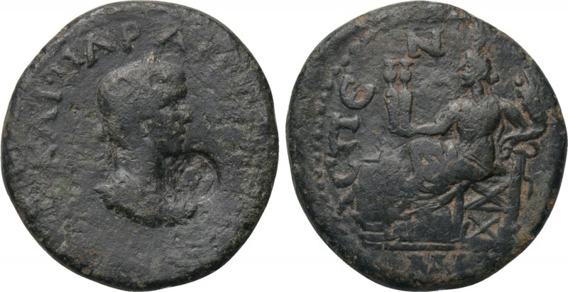 PAMPHYLIA. Aspendus. Gordian III (238-244). Ae. 

Obv: AV KAI MAP AN ΓOPΔIANON...